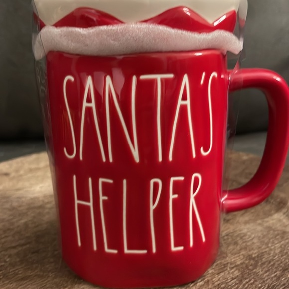 Rae Dunn - SANTAS HELPER - topper mug - Picture 3 of 5